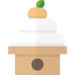 Kagami Mochi SVG Icon